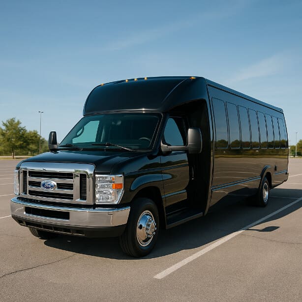 Charter Bus Rental Iowa City 18 Passenger Minibus