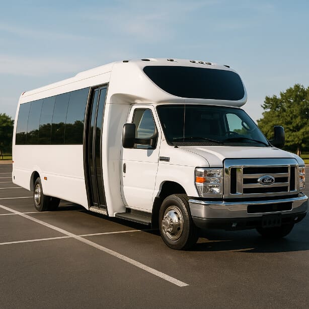 Charter Bus Rental Iowa City 20 Passenger Minibus